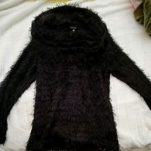 Black Eyelash Sweater